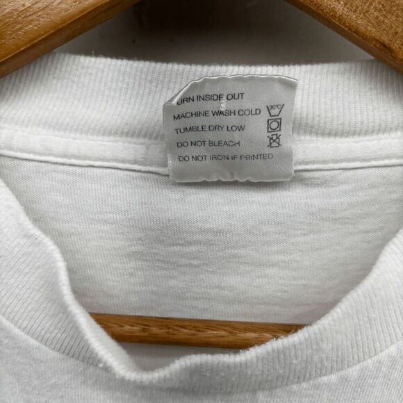 Vintage Curious George Ether Shirt 1995 Book Movie TV Promo Monkey XL Cronies - Picture 7 of 7